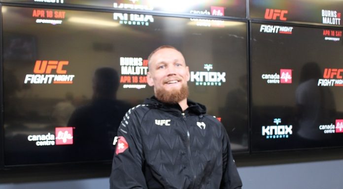 Robert Valentin, UFC Winnipeg