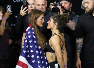 Tatiana Suarez and Loopy Godinez, UFC 327