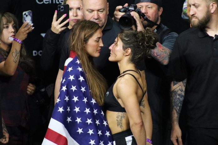 Tatiana Suarez and Loopy Godinez, UFC 327