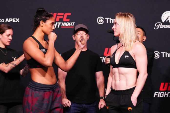 Alice Pereira and Hailey Cowan, UFC Vegas 115
