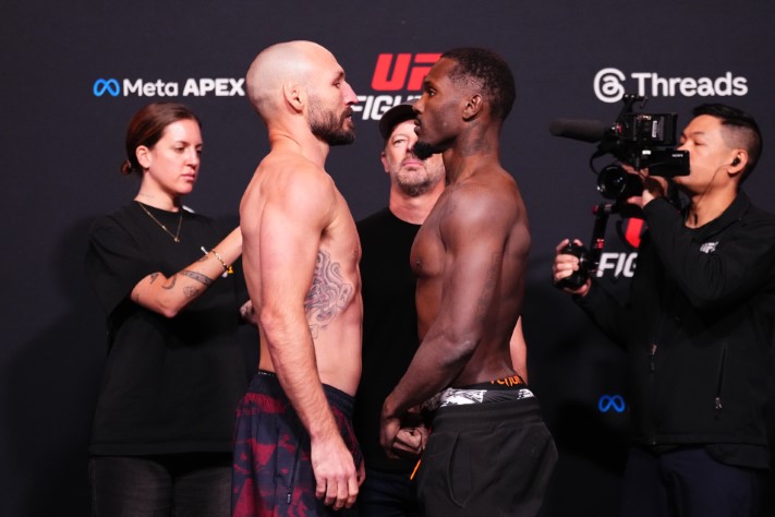 UFC Vegas 115: Darrius Flowers Slam Hurts Lando Vannata, Finish Comes Via TKO