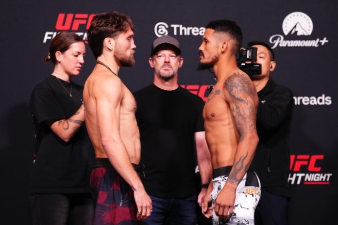 UFC Fight Night: Moicano v Duncan - Weigh-in Ethyn Ewing and Rafael Estevam, UFC Vegas 115