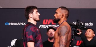 Abdul Rakhman Yakhyaev and Brendson Ribeiro, UFC Vegas 115