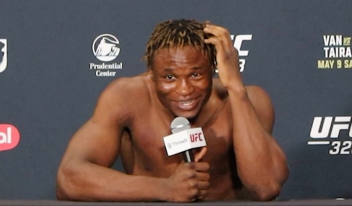 Ateba Gautier Explains Adesanya Callout at UFC 328
