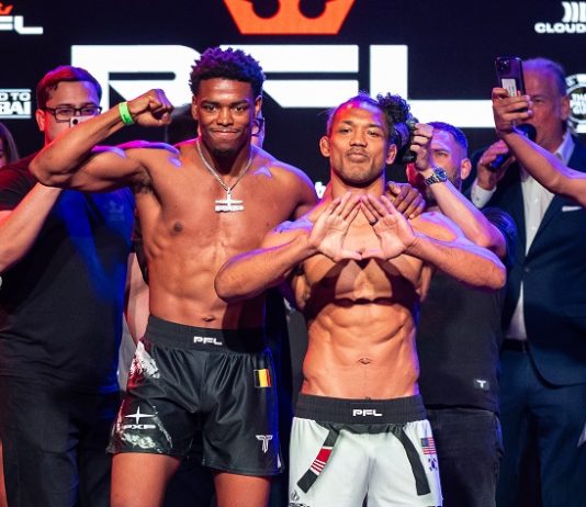 Patrick Habirora and Benson Henderson, PFL Brussels