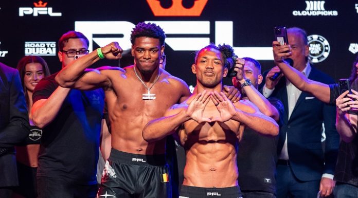 Patrick Habirora and Benson Henderson, PFL Brussels