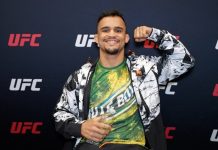 Daniel Santos, UFC Vegas 117 media day