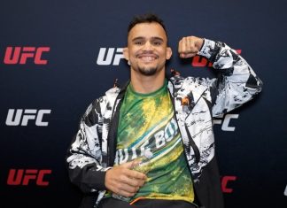 Daniel Santos, UFC Vegas 117 media day