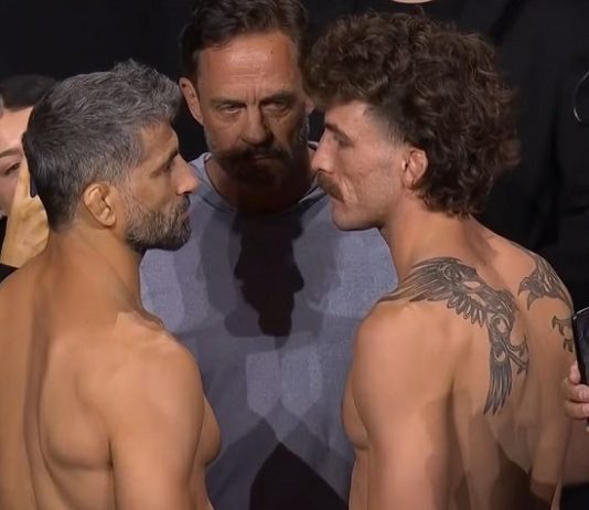 Beneil Dariush and Quillan Salkilld, UFC Perth