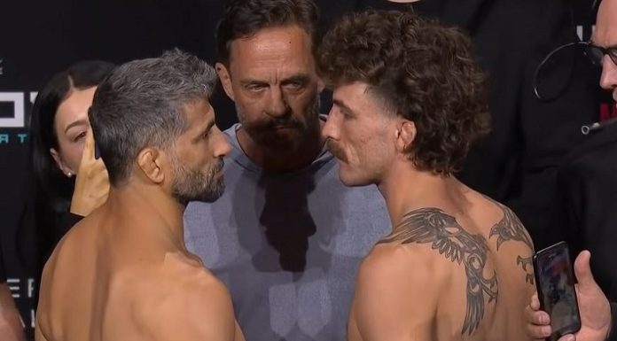 Beneil Dariush and Quillan Salkilld, UFC Perth