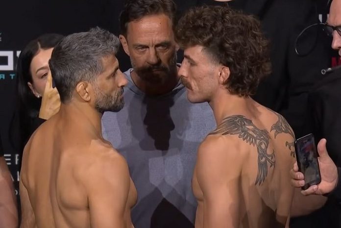 Beneil Dariush and Quillan Salkilld, UFC Perth