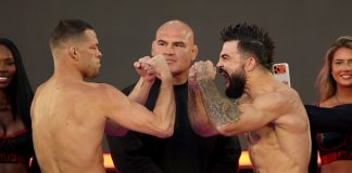Nate Diaz and Mike Perry, MVP MMA 1