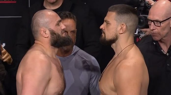 Shamil Gaziev and Brando Pericic, UFC Perth