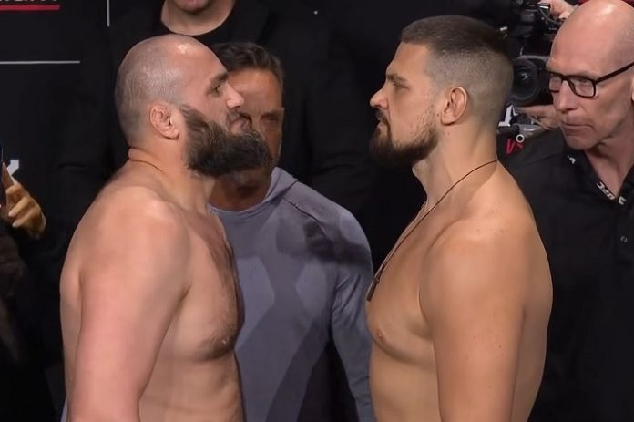 Shamil Gaziev and Brando Pericic, UFC Perth