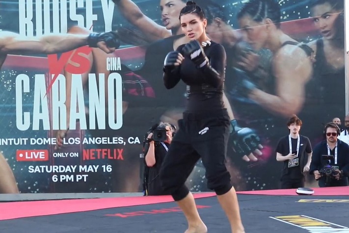Rousey, Carano, Ngannou and More Show Off Moves at MVP MMA Open Workouts