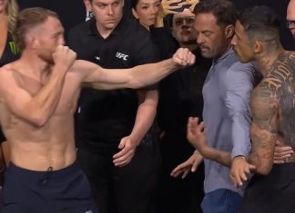 Jack Della Maddalena and Carlos Prates, UFC Perth