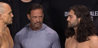 Ben Johnston and Wes Schultz, UFC Perth