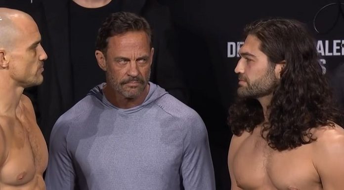 Ben Johnston and Wes Schultz, UFC Perth