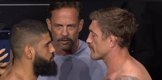 Jacob Malkoun and Gerald Meerschaert, UFC Perth