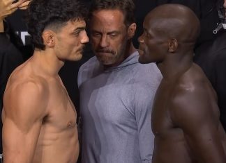 Jonathan Micallef and Themba Gorimbo, UFC Perth