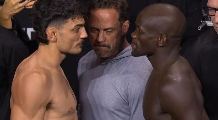 Jonathan Micallef and Themba Gorimbo, UFC Perth