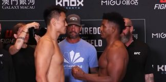 Zhang Mingyang, Alonzo Menifield, UFC Macau