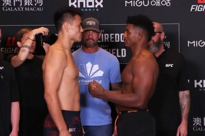Zhang Mingyang, Alonzo Menifield, UFC Macau