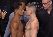 Marwan Rahiki and Ollie Schmid, UFC Perth