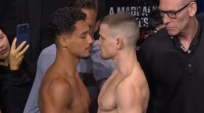 Marwan Rahiki and Ollie Schmid, UFC Perth