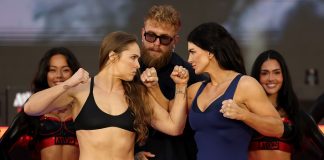 Ronda Rousey and Gina Carano, MVP MMA 1
