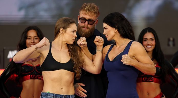 Ronda Rousey and Gina Carano, MVP MMA 1