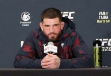 Sean Brady UFC 328