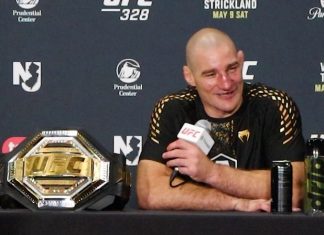 Sean Strickland, UFC 328