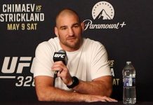 Sean Strickland, UFC 328
