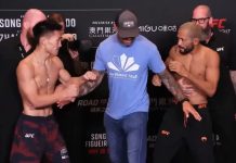 Song Yadong Scores Career Biggest Win With Submission of Figueiredo Song Yadong, Deiveson Figueiredo, UFC Macau