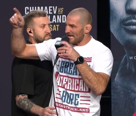 Sean Strickland, UFC 328
