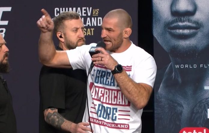 Sean Strickland, UFC 328