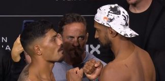 Junior Tafa and Kevin Christian, UFC Perth