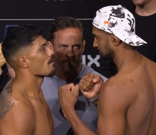 Junior Tafa and Kevin Christian, UFC Perth