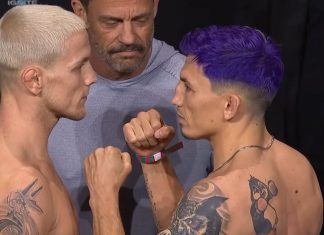 Colby Thicknesse and Vince Morales, UFC Perth