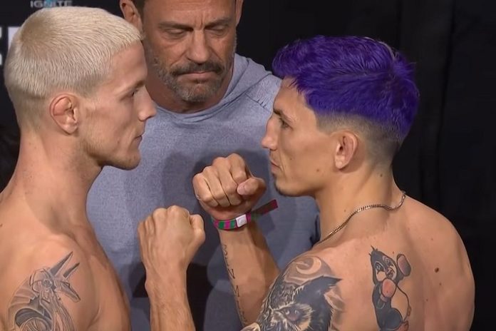 Colby Thicknesse and Vince Morales, UFC Perth