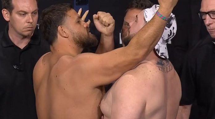 Tai Tuivasa and Louie Sutherland, UFC Perth