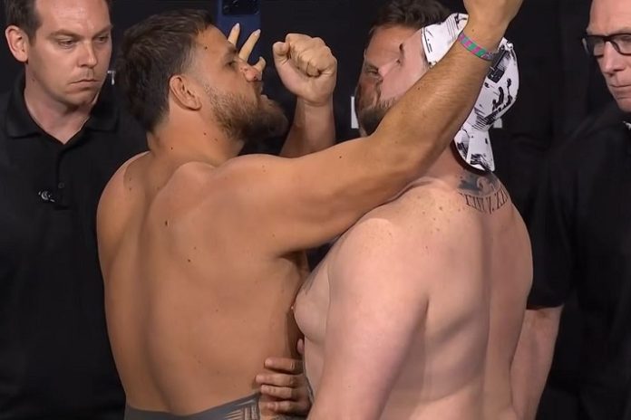 Tai Tuivasa and Louie Sutherland, UFC Perth