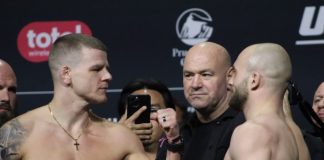 Grant Dawson and Mateusz Rebecki, UFC 328