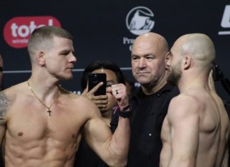 Grant Dawson and Mateusz Rebecki, UFC 328