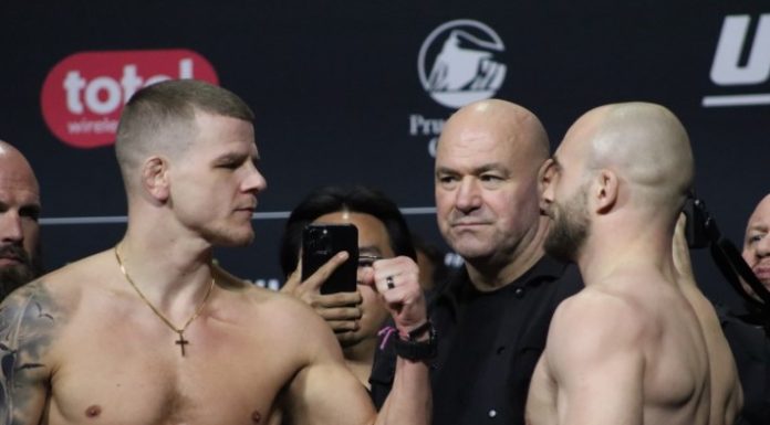 Grant Dawson and Mateusz Rebecki, UFC 328
