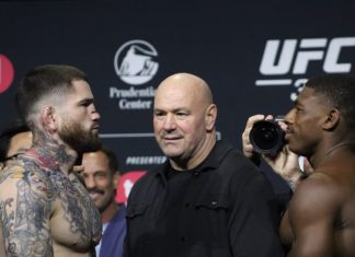 Sean Brady and Joaquin Buckley, UFC 328