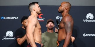 Modestas Bukauskas and Christian Edwards, UFC Vegas 117
