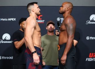 Modestas Bukauskas and Christian Edwards, UFC Vegas 117