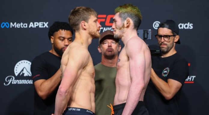 UFC Vegas 117: Arnold Allen Returns to Win Column with Decision Over Melquizael Costa Arnold Allen and Melquizael Costa, UFC Vegas 117